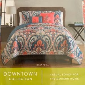 VCNY Home Casa Re’al Paisley Quilt Set - King